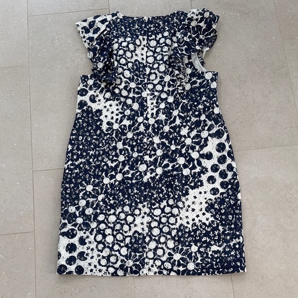 Trina Turk Navy and White Dress - Picture 4 of 5